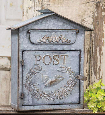 Birdhouse Post Box