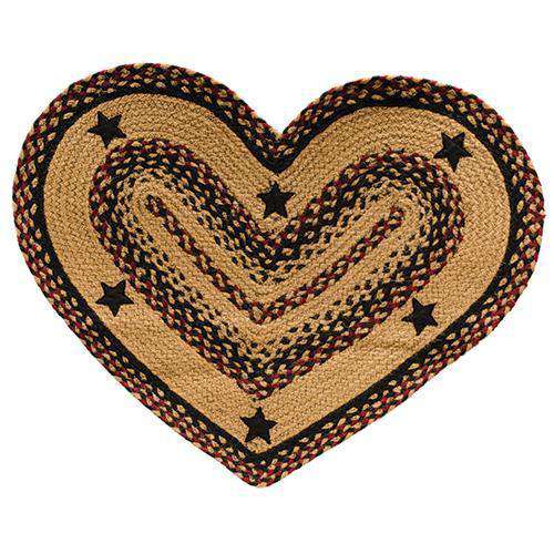 Blackberry Star Heart Rug Rugs CWI+ 