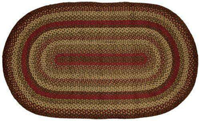 Cinnamon Oval Rug, 3x5