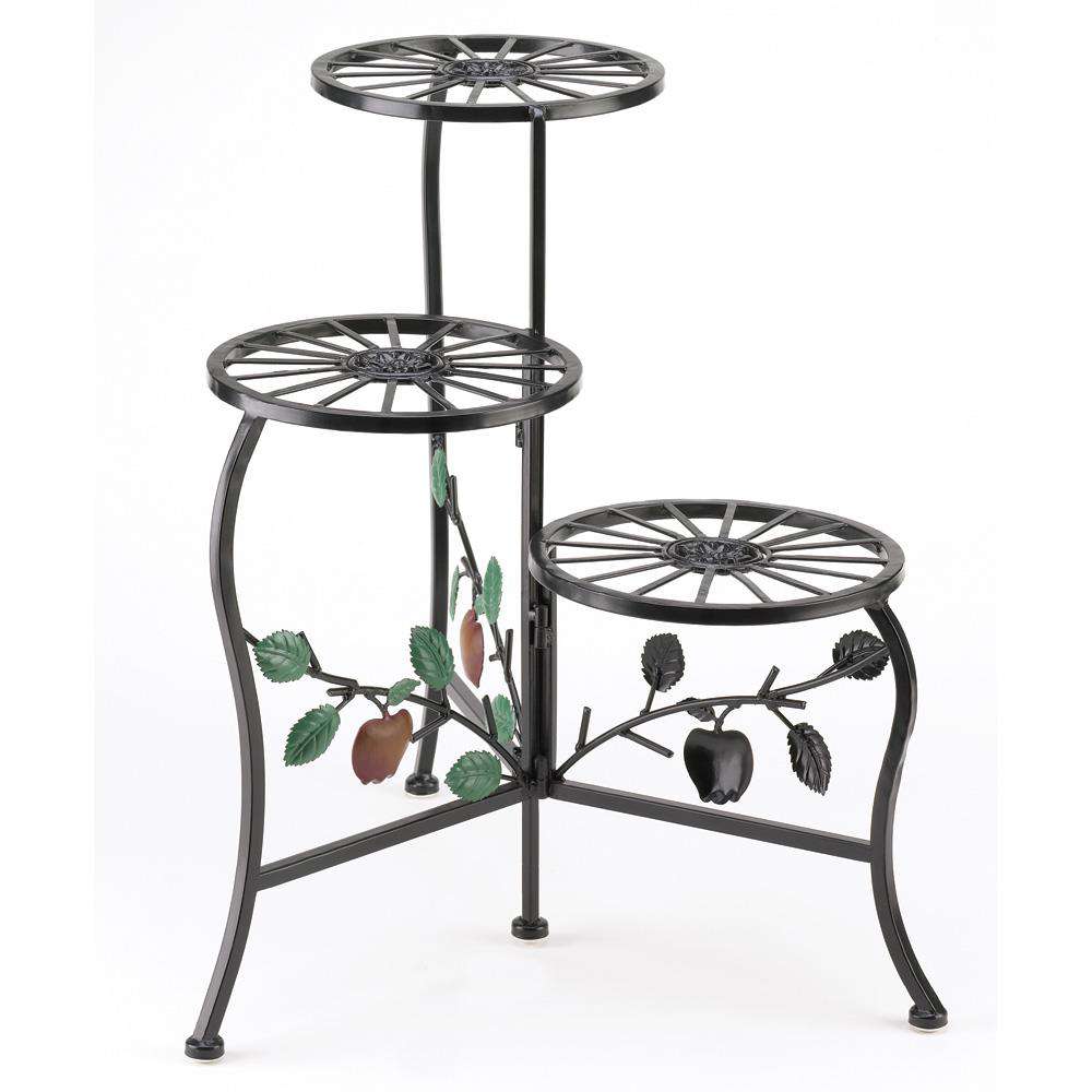 Country Apple Plant Stand Gallery of Light 