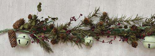 Country Bell Pine Garland Christmas CWI+ 