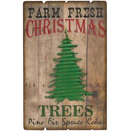 Farm Fresh Trees Sign General CWI+ 