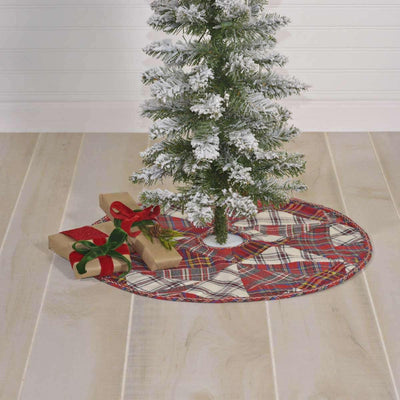 Peyton Mini Christmas Tree Skirt 21 VHC Brands