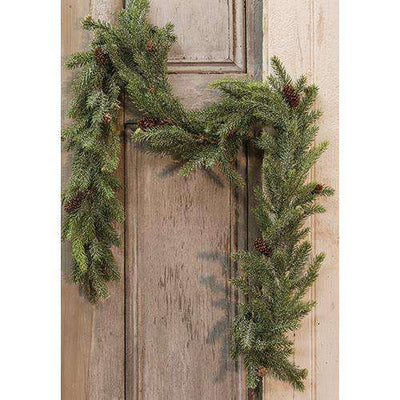 Frosted Spruce Garland, 6ft