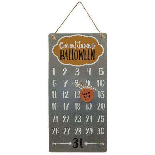 Halloween Countdown Calendar - The Fox Decor