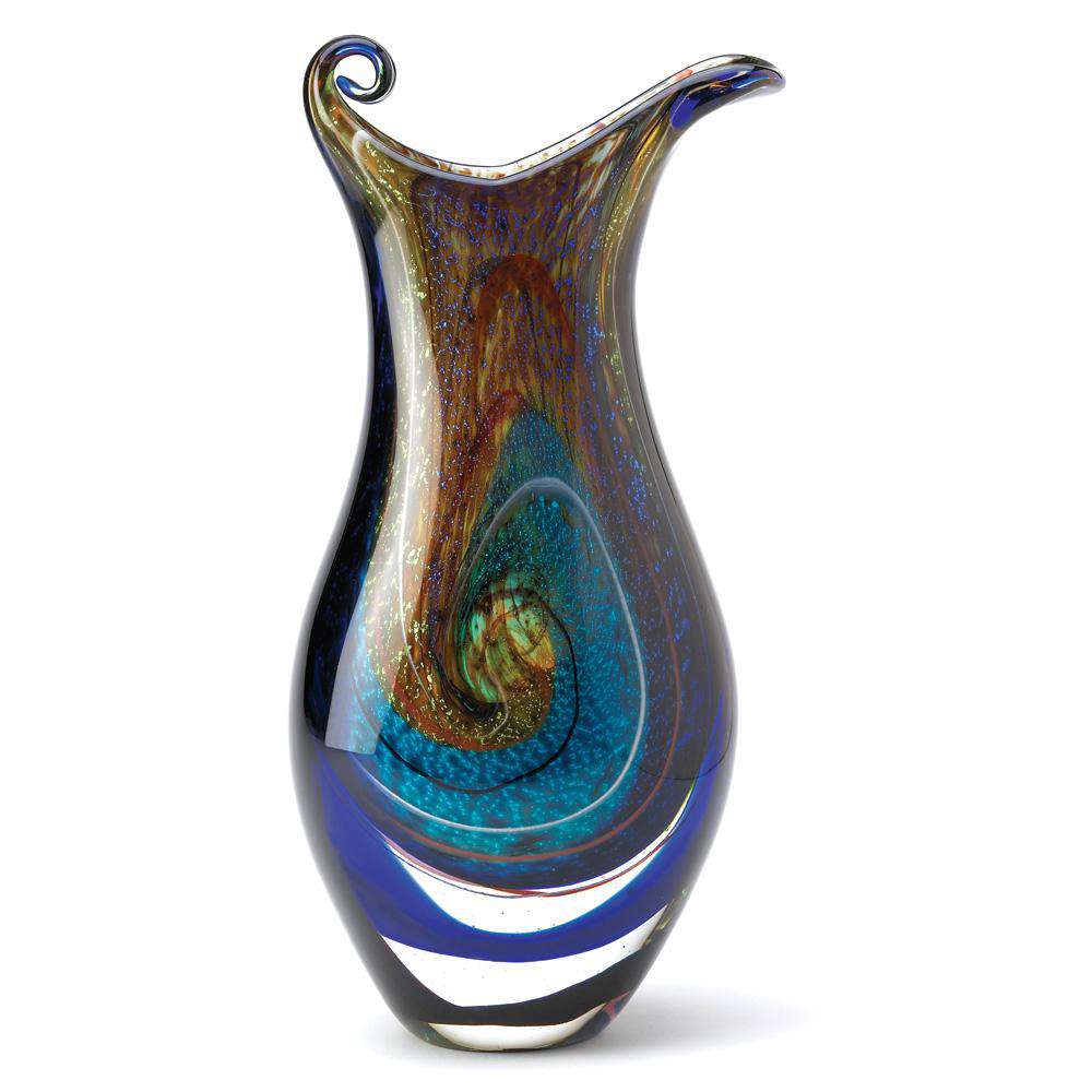 Galaxy Art Glass Vase Accent Plus 