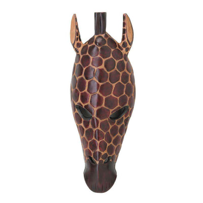 Giraffe Wall Mask Decor