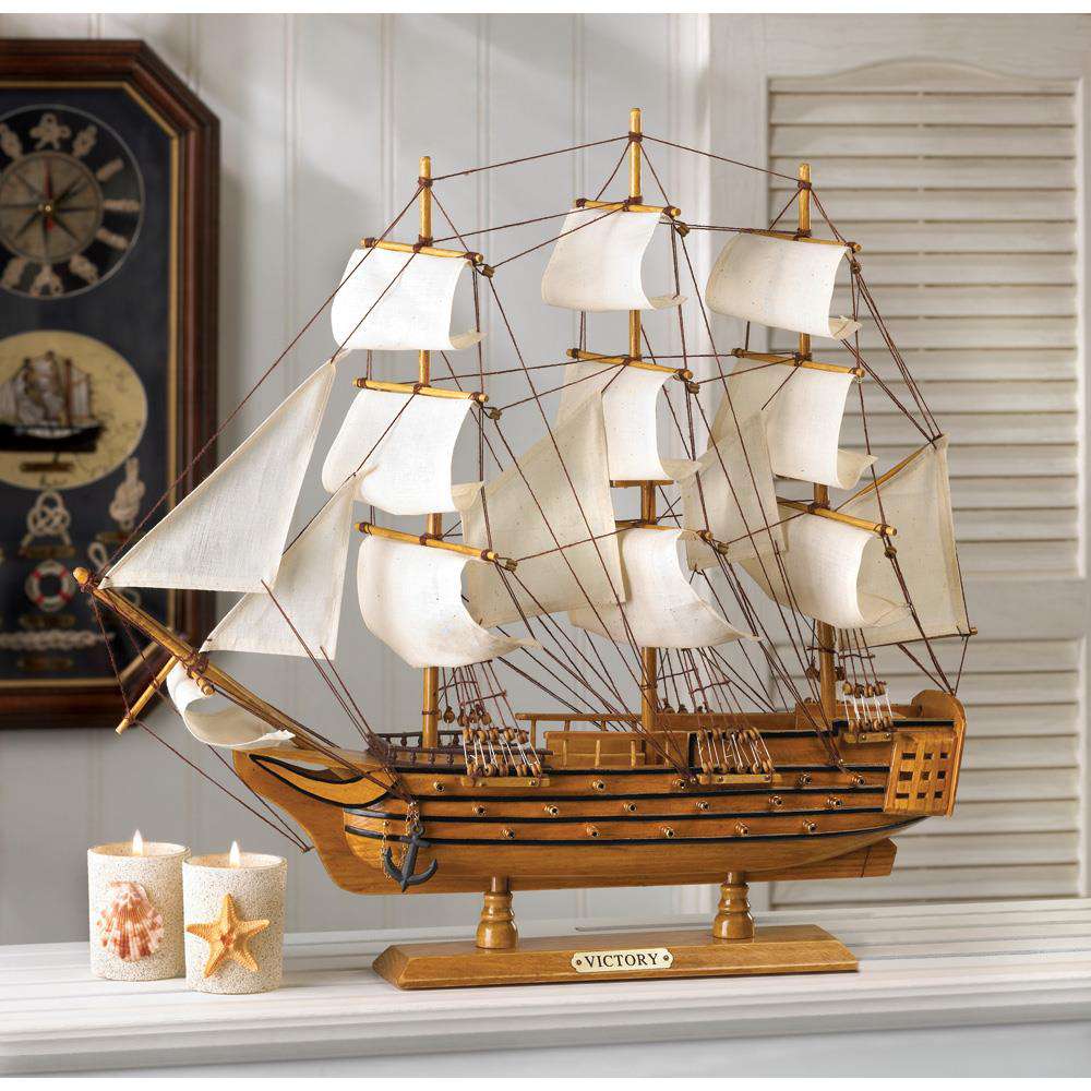 HMS Victory Ship Model Songbird Valley 