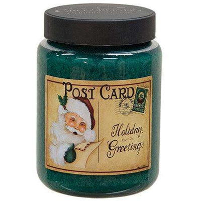 Holiday Greetings Jar Candle, 26oz