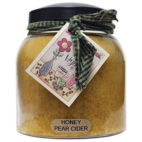 Honey Pear Cider Papa Jar Candle, 34oz. Jar Candles CWI+ 