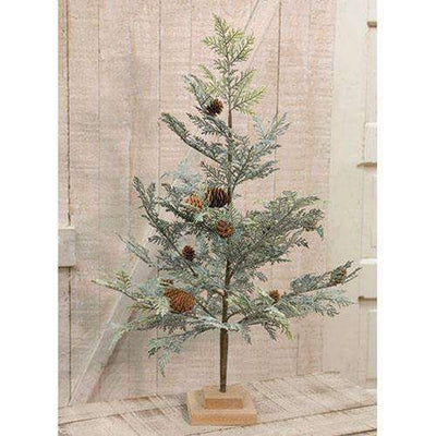 Icy Cedar & Pinecone Tree - 28