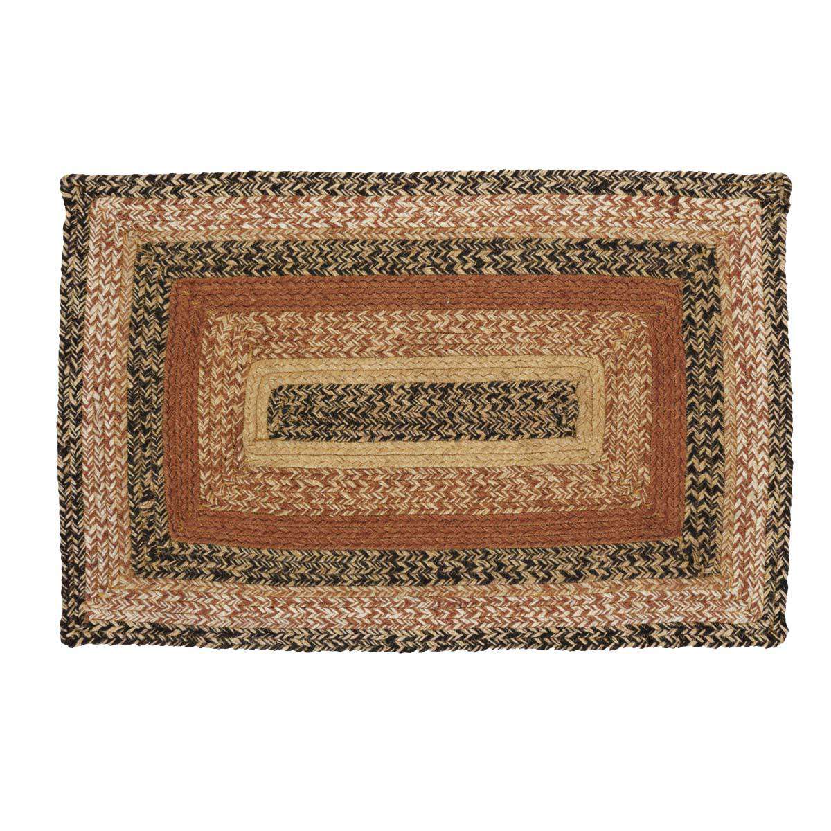 Kettle Grove Jute Braided Rugs Rectangular VHC Brands Rugs VHC Brands 20" x 30" 