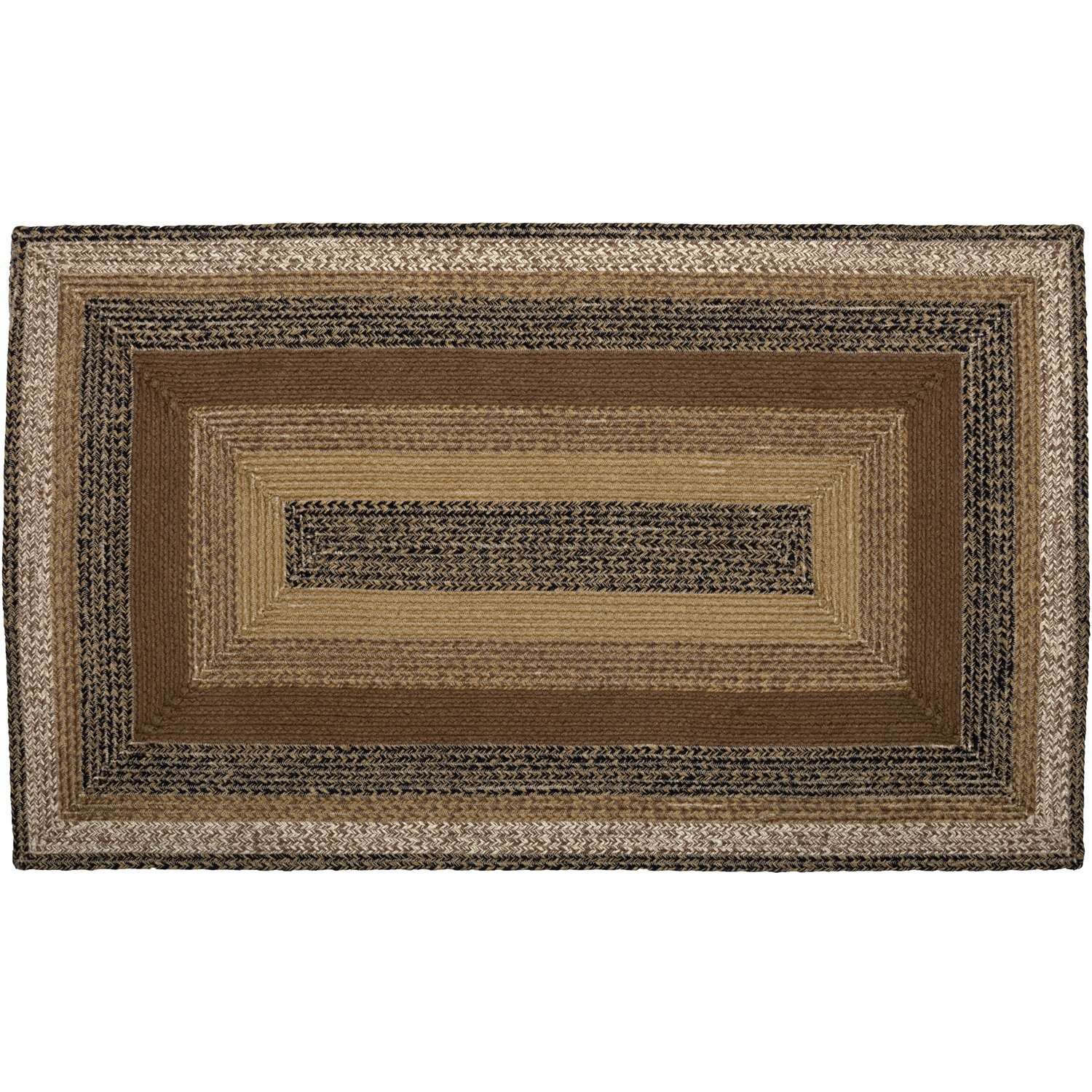 Kettle Grove Jute Braided Rugs Rectangular VHC Brands Rugs VHC Brands 