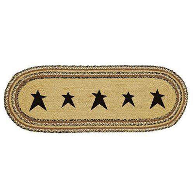Kettle Grove Stencil Star Runner, 13x36
