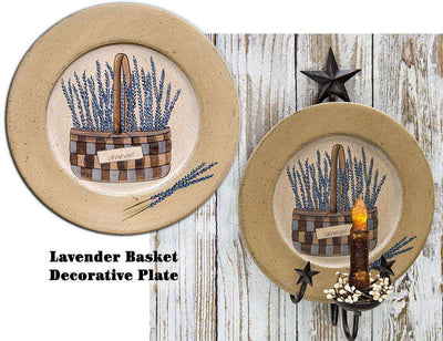 Lavender Basket Plate