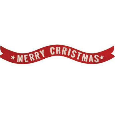 Merry Christmas Banner Wall Sign