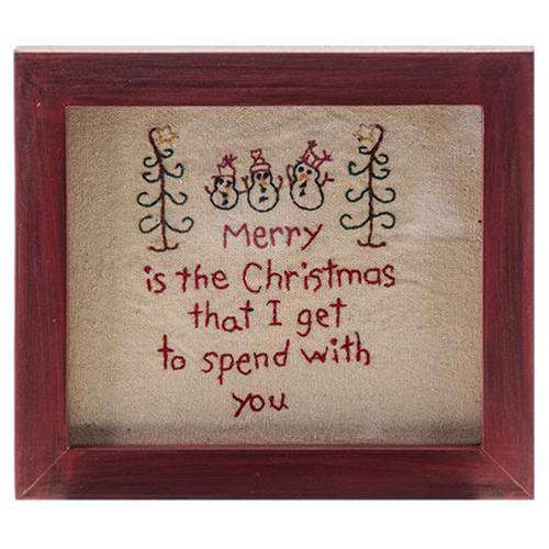 Merry Christmas Sampler HS Plates & Signs CWI+ 