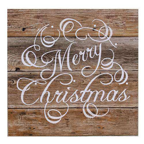 Merry Christmas Wooden Sign Holiday Flash Sale CWI+ 