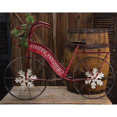 Metal Christmas Bicycle