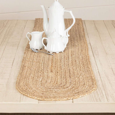 Natural Jute Braided Table Runner