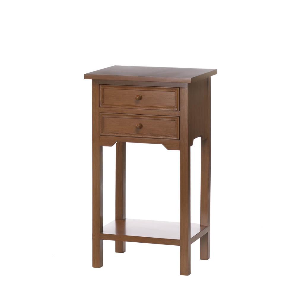 Natural Wooden Side Table Accent Plus 