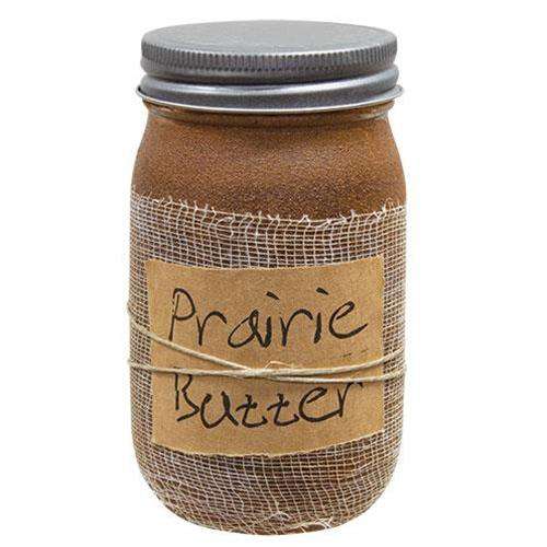 Prairie Butter Jar Candle, 16oz Black Crow Candle Co. CWI+ 