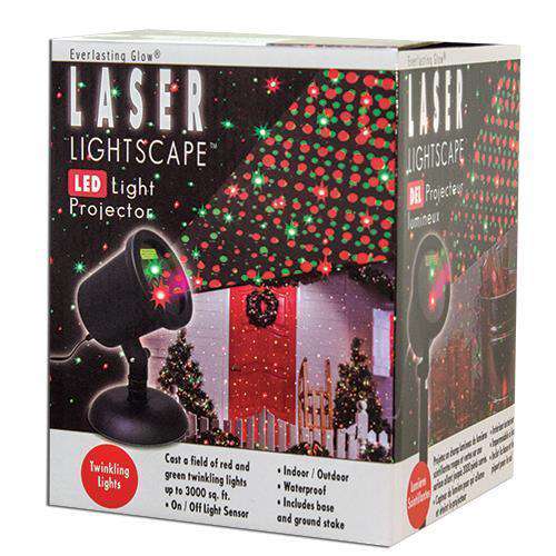 *Red & Green LED Light Projector Holiday Lights CWI+ 