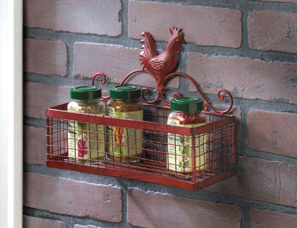 Red Rooster Single Wall Rack Accent Plus 