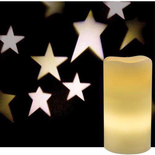 Remote Control Country Star Projection Pillar Pillars/Tealights/Votives CWI Gifts 