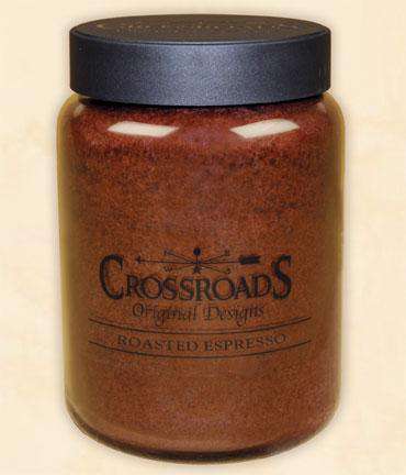 Roasted Espresso Jar Candle, 26oz Classic Jar Candles CWI+ 