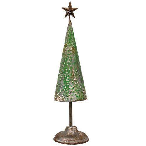 Rustic Metal Tree, 14 inch Christmas tree CWI Gifts 