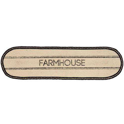 Sawyer Mill Farmhouse Jute Runner, 13x36