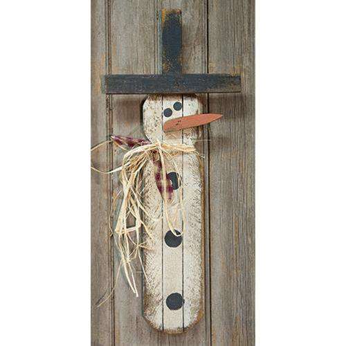 Skinny Lath Snowman, 18" Wall CWI+ 