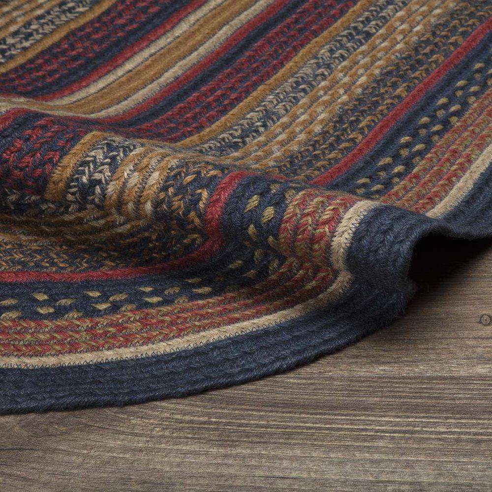 Stratton Jute Braided Rugs Oval VHC Brands Rugs VHC Brands 