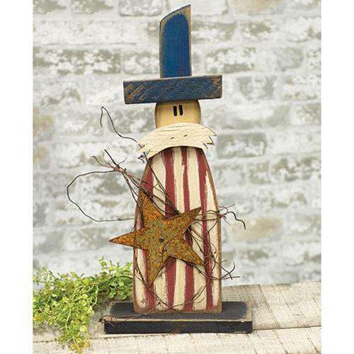 Stripes Uncle Sam, 18" Tabletop & Decor CWI+ 