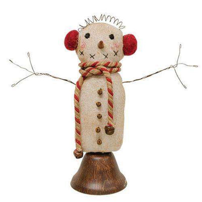 Stuffed Snowman Bell