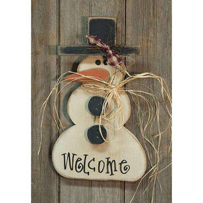 Welcome Buttons Snowman, 18