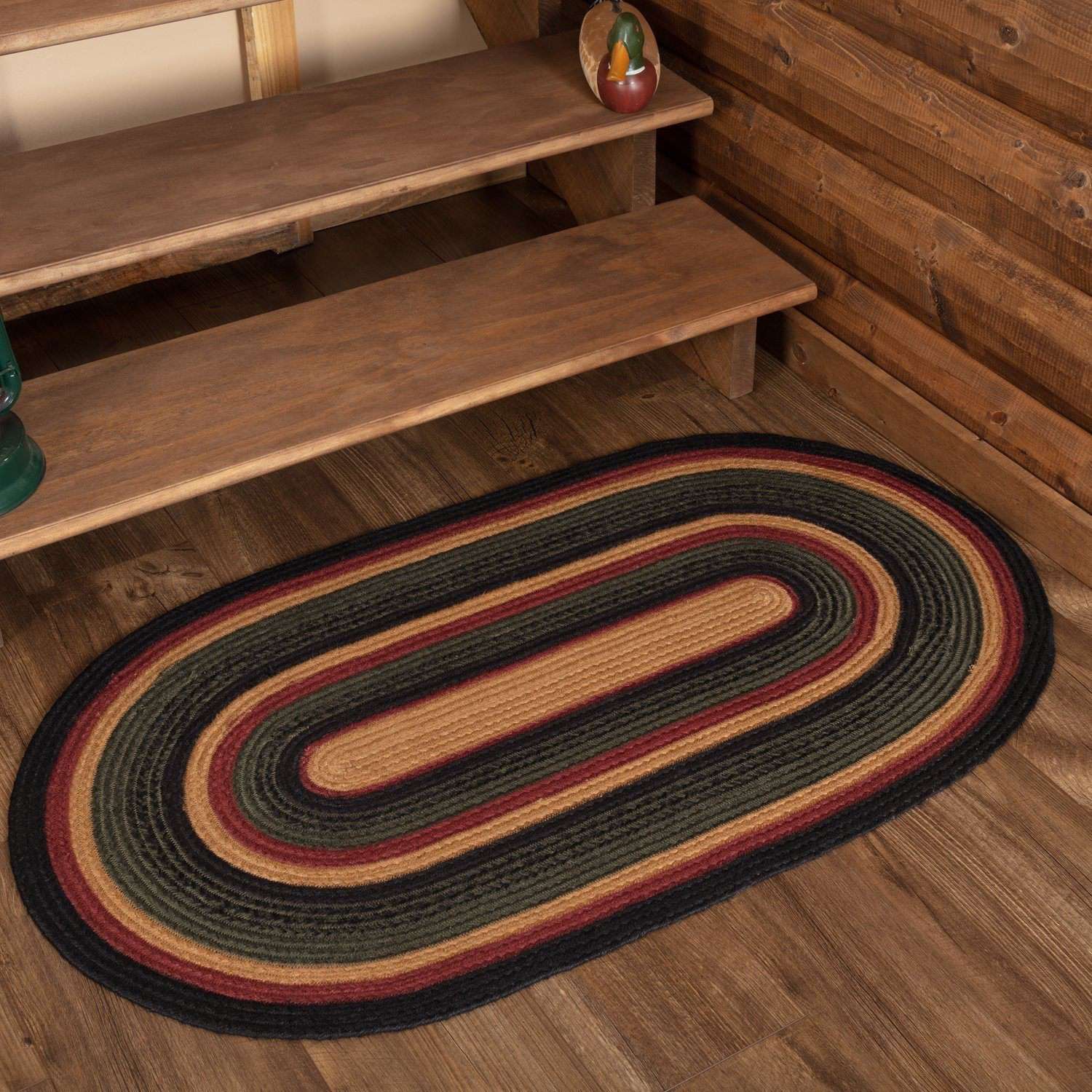 Wyatt Jute Braided Rugs Oval VHC Brands Rugs VHC Brands 